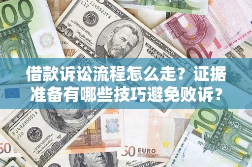 北京借款诉讼流程怎么走？证据准备有哪些技巧避免败诉？