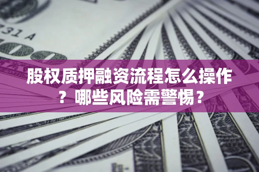 北京股权质押融资流程怎么操作？哪些风险需警惕？