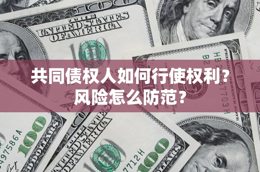 北京共同债权人如何行使权利？风险怎么防范？