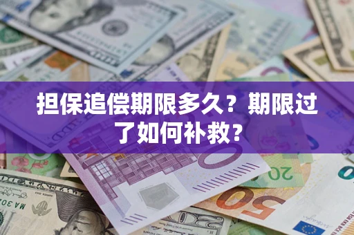 北京担保追偿期限多久？期限过了如何补救？